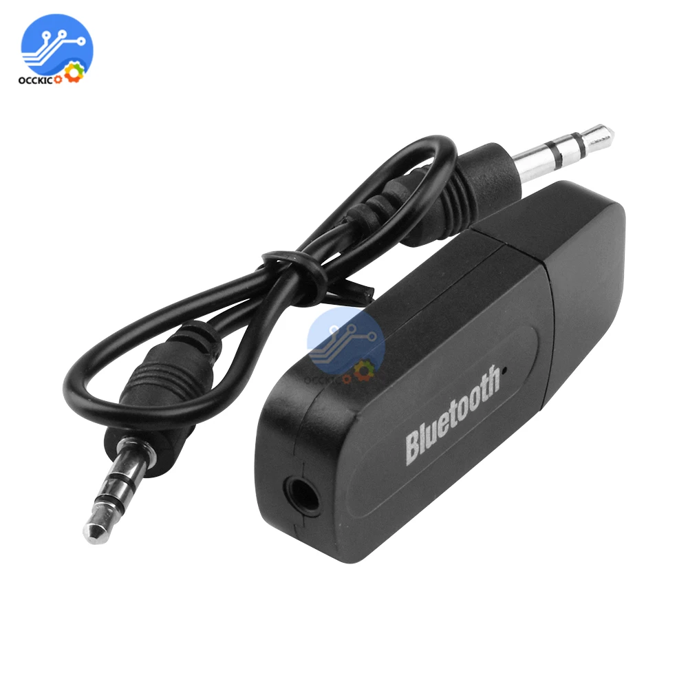 USB Bluetooth беспроводной аудио приемник адаптер 3 5 мм AUX A2DP музыкальный разъем для