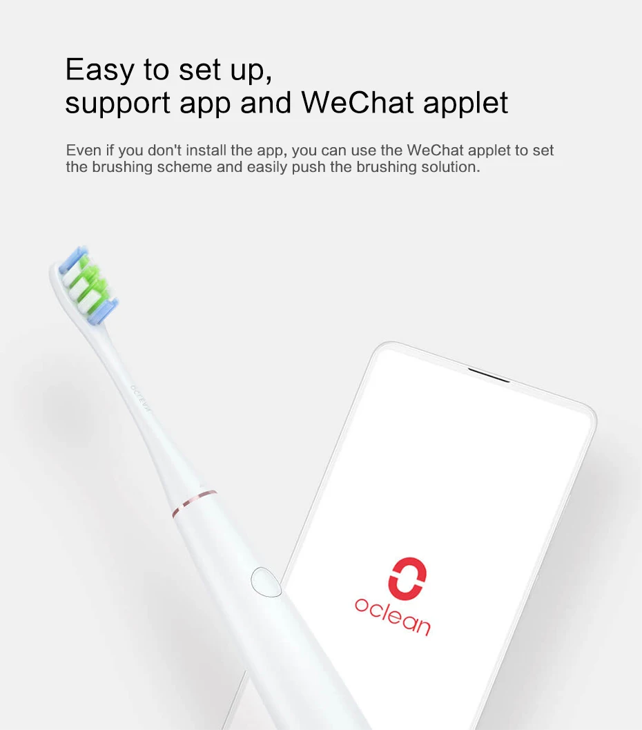 Xiaomi Oclean Air звуковая электрическая зубная щетка Водонепроницаемая ультразвуковая автоматическая USB перезаряжаемая умная щетка для зубов для взрослых
