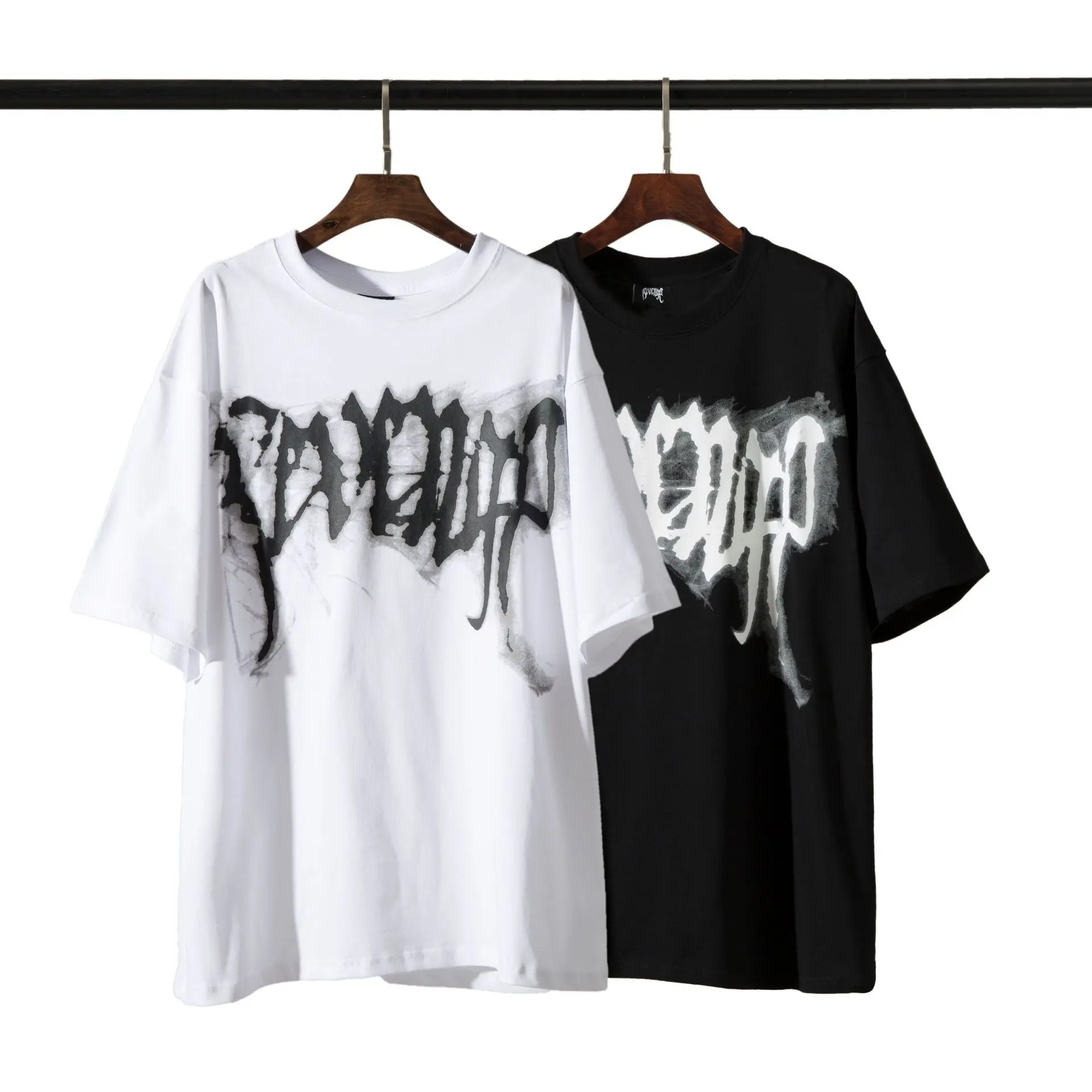 

Fashion Brand Revenge Letter Printing Men T-shirt Y2K Oversized T-shirt Men's Clothing Jujutsu Kaisen T Shirt for Men