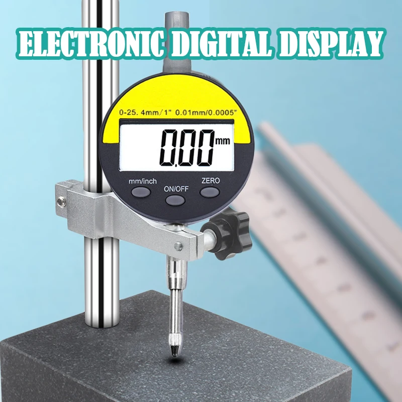 Цифровой микрометр 0 001 мм Электронный метрический/дюймовый 0-12 7 мм/25 4 индикатор |