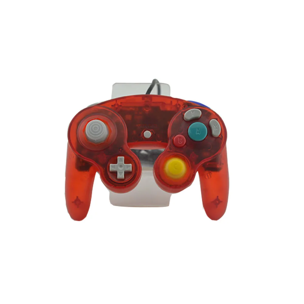 Прозрачный цветной проводной геймпад контроллер джойстик с одной точкой для