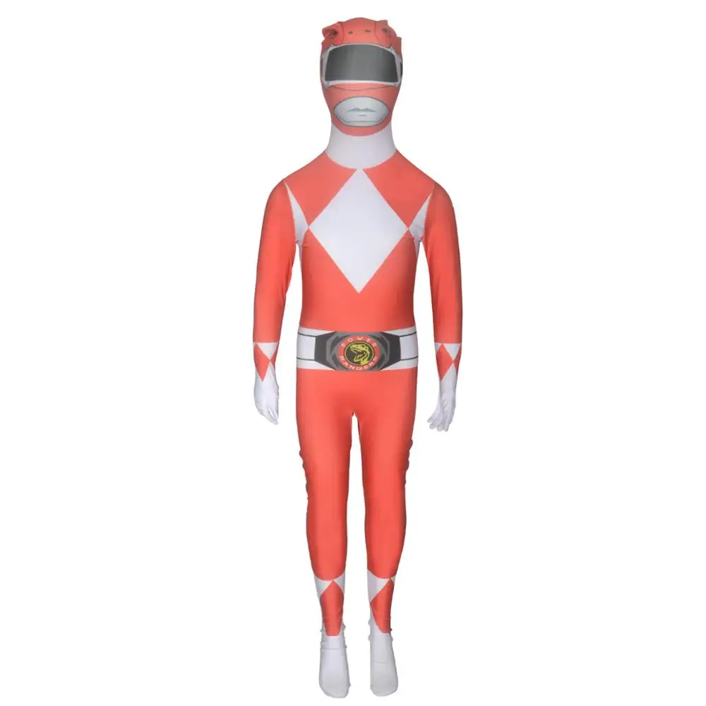 Детский костюм для косплея самурая Сентай синтенгера лайкры рейнджерса