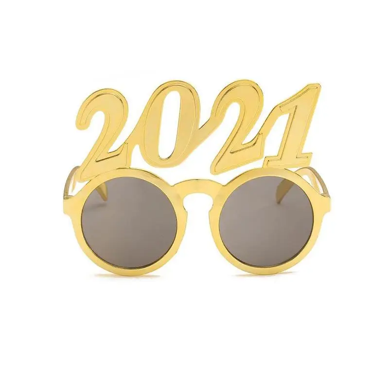 

2021 New Year Glasses New Year Holiday Funny Glasses Funny Glasses Party Supplies Children Novelty Glasses Gifts New Year Glasse