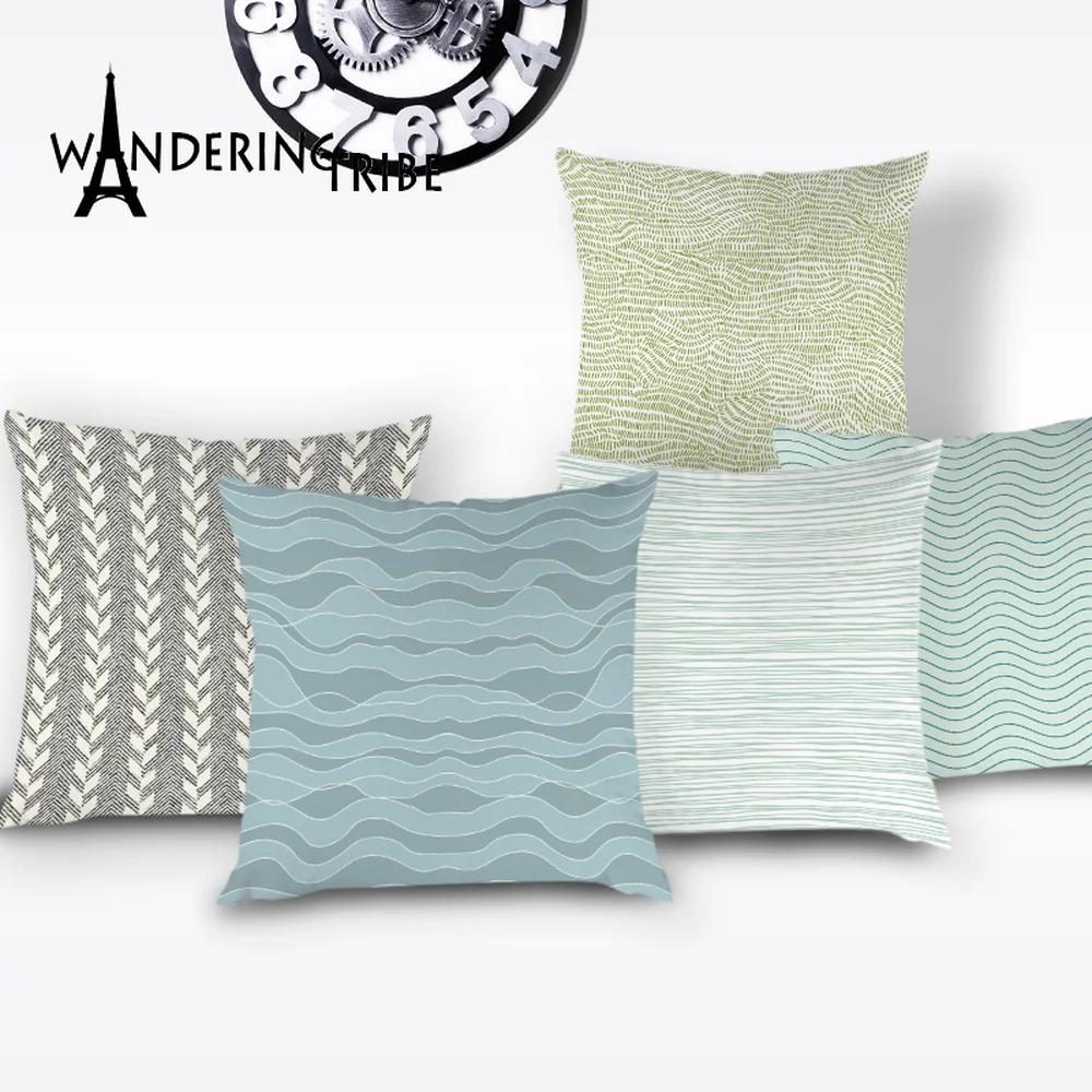 Элегантный чехол в скандинавском стиле для декоративной подушки с