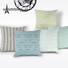 Наволочка для диванной подушки, 45x45, с геометрическим рисунком