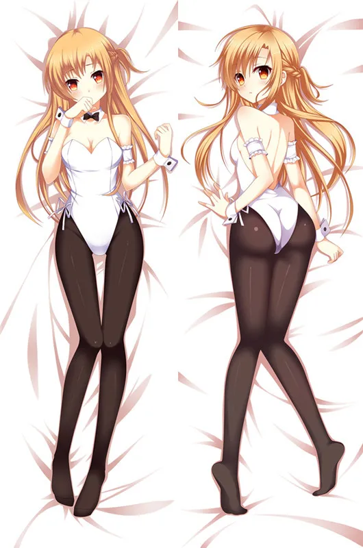 6 Аниме Dakimakura тело меч искусство онлайн 150x50 см 100x35 см наволочка манга 1 - Цвет: 6