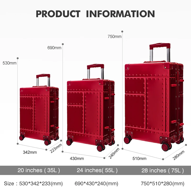 Чехол на колесиках из алюминиевого сплава для мужчин и женщин чехол костюма