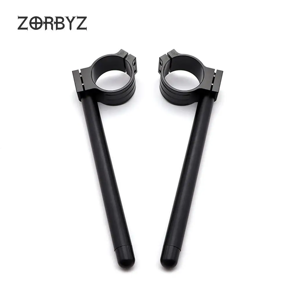 Черная Алюминиевая Зажимная клипса ZORBYZ 58 мм руль вилка трубка для Benelli Leoncino