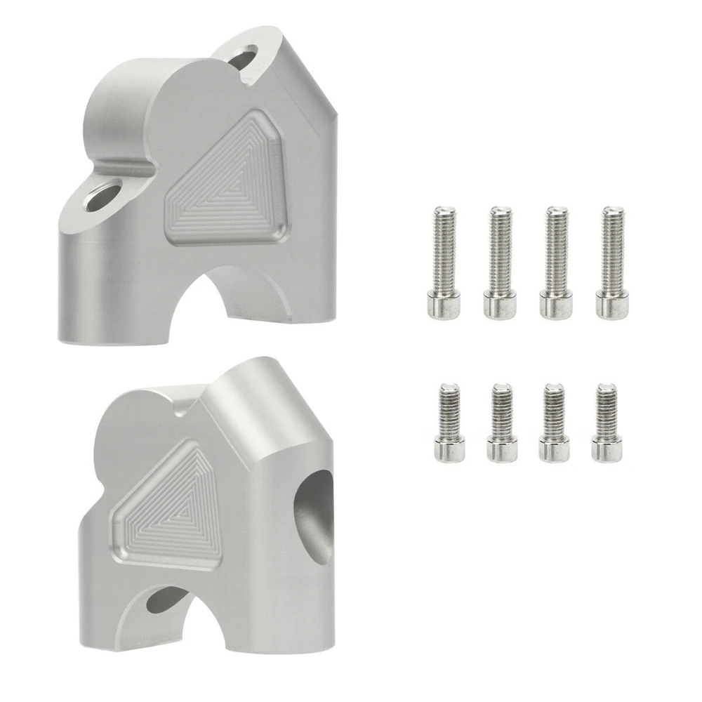 

Newest Pair CNC Handlebar Bar Risers Kit For BMW R1200GS LC ADV 2014 2015 2016