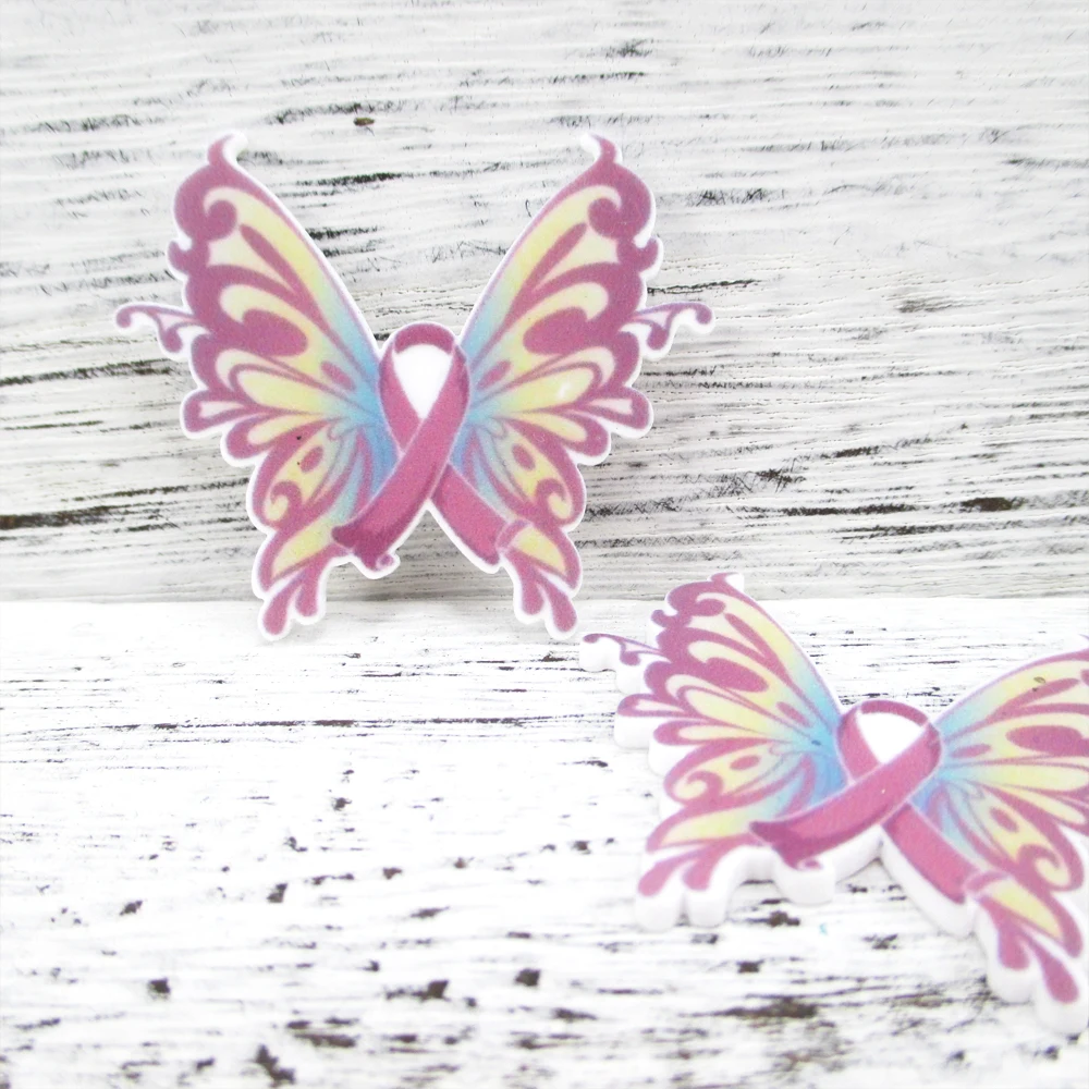 Аксессуары David акриловое сердце любовь крылья надеюсь аутизм рак груди