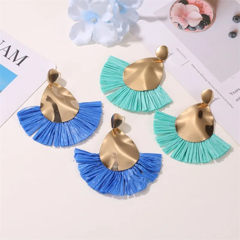 Бумажные складные веерные Красочные золотые черные зеленые желтые синие