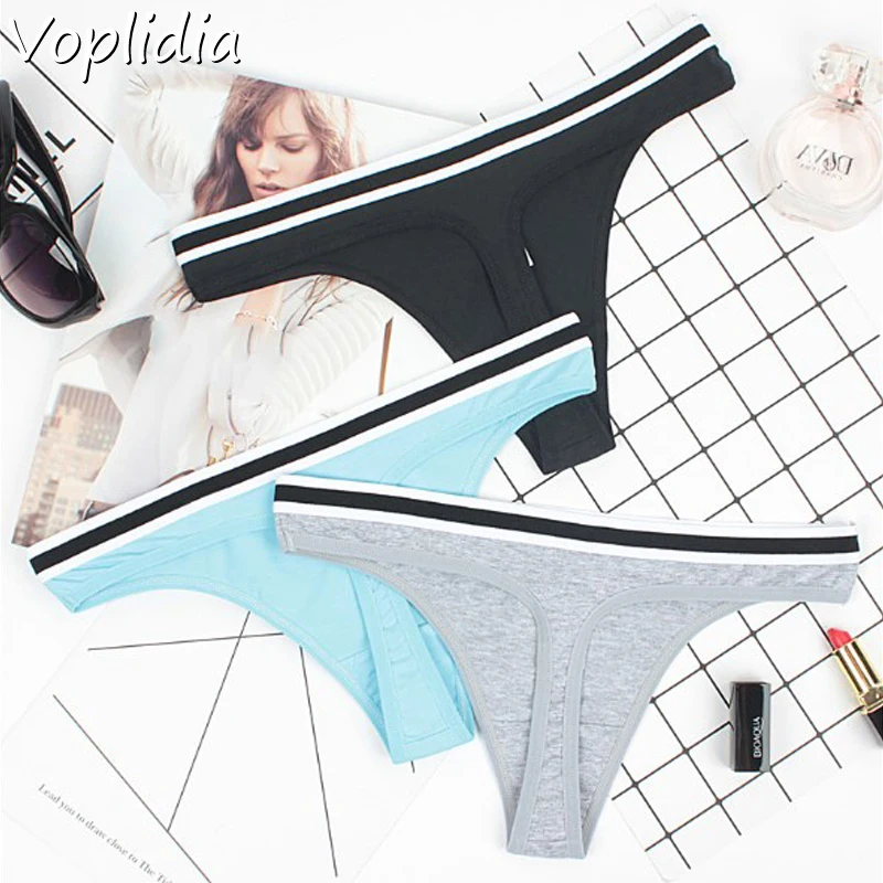 Voplidia 2XL ~ M размера плюс нижнее белье для женщин новые активные трусики стринги и G