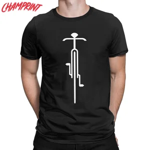 Bike Lines Cycling Bicycle Men T Shirt MTB Leisure Tees Short Sleeve O Neck T-Shirt Pure Cotton Printed Clothes
