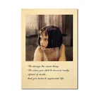 Фильм Leon: Профессиональный плакат из крафт-бумаги, домашняя комната, спальня, настенное украшение, сердечник с рисунком 69,5x51,5 см