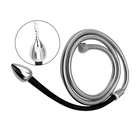 Силиконовая клизма Wetips, душевая трубка для раковины, Анальный шланг, смеситель для биде, портативный душ, вагинальный, анальный, очищающий, биде, клизма, мойка