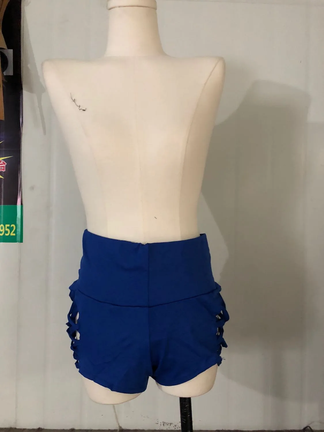 

Short women shorts for fitness Skort for women jeans wome Women's Buttocks High Waist Solid Color Bandage Sweatpants Yoga Shorts