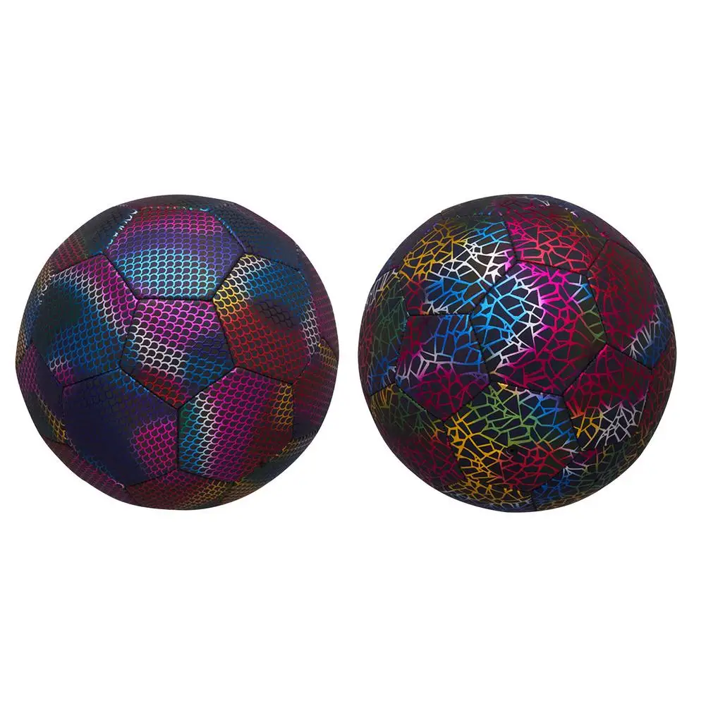 

Reflective Soccer Ball Luminous Night Glow Footballs Adult Child Training Competition Football Student Training Soccer Ball
