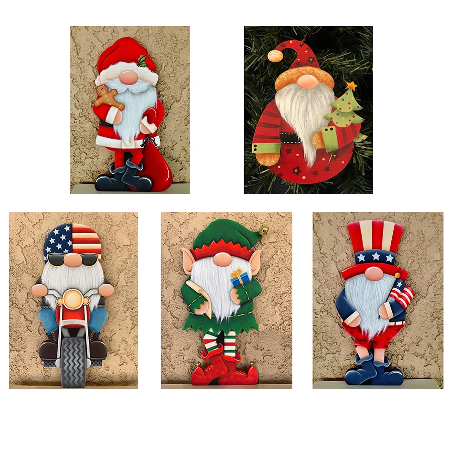 

Adult Cartoon Christmas Elf Diamond Painting Kit 5D Diamond Art Partial Different Diamond Rhinestone Decoration Gift Crafts