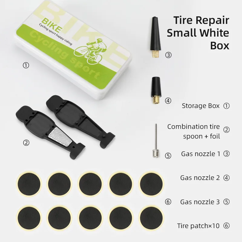 Набор для ремонта велосипеда миниатюрный ручной воздушный насос гаечный ключ