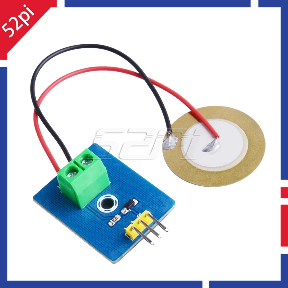 Vibrate Raspberry Pi Piezo Sensor Raspberry Pi | Piezo Vibration Sensor Raspberry Pi