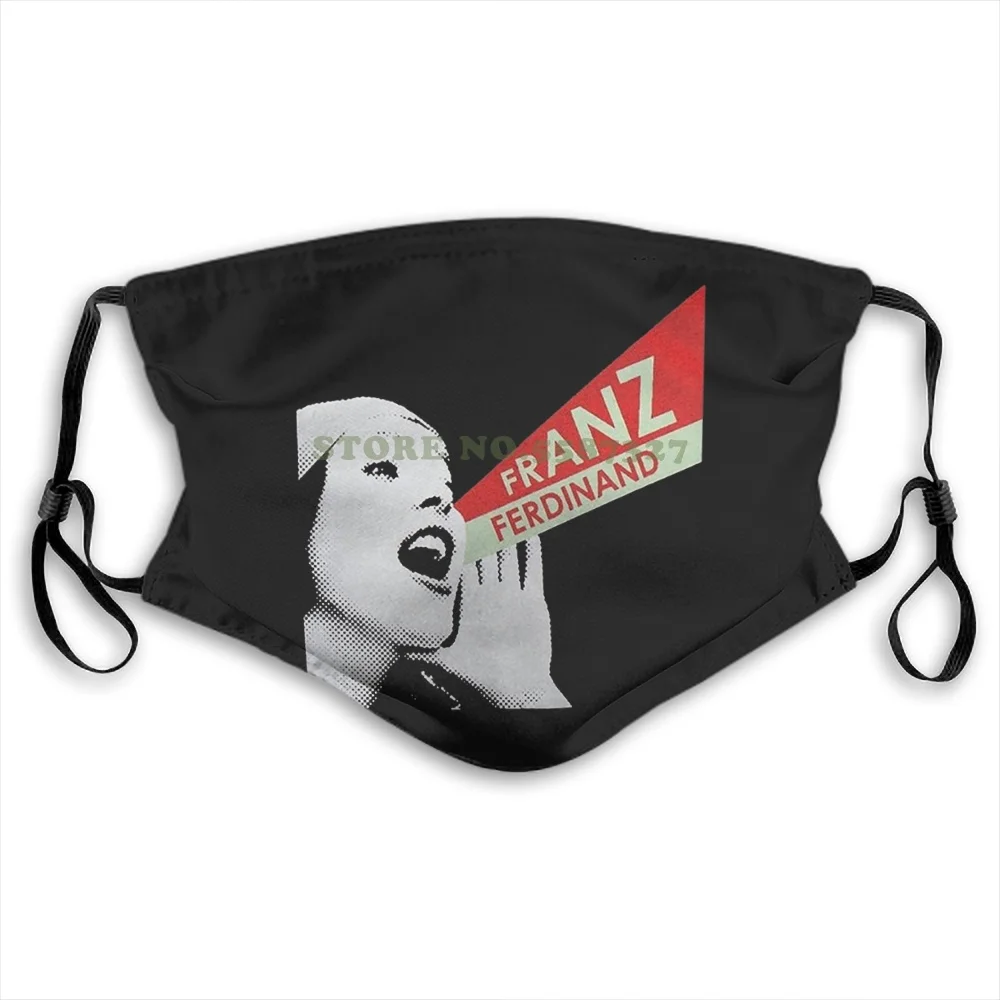 Маска для лица Франц Фердинанд модные многоразовые защитные маски смешного