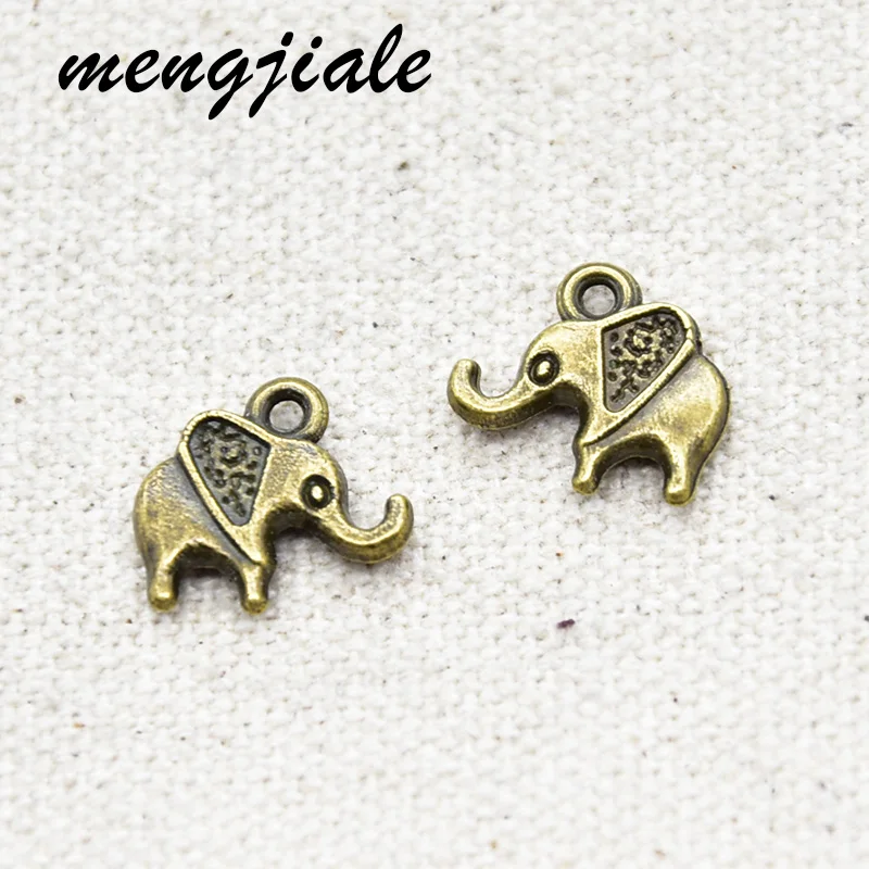 25 шт. Оптовая продажа Детское нижнее белье из двух Цвет мини амулеты в виде слона