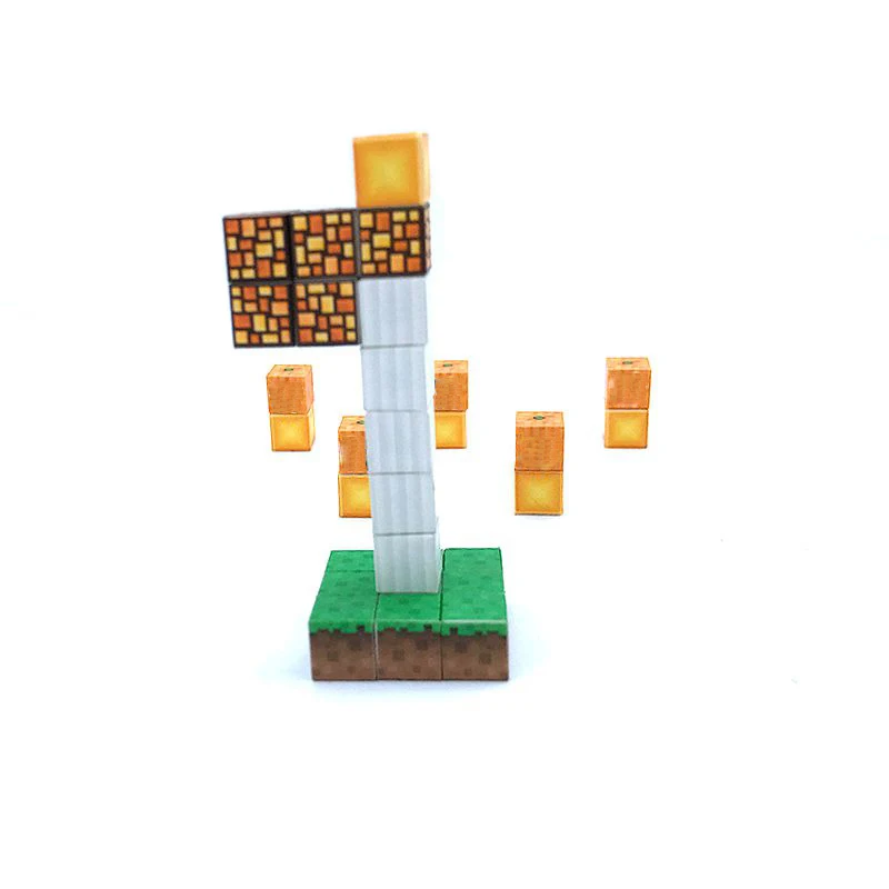 Мой мир мини Магнитные строительные блоки поднимающие фаг набор игрушек для