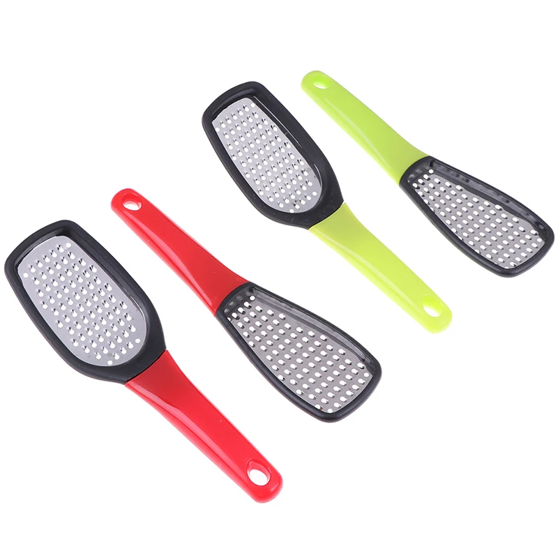 Роторная терка для домашних овощей из нержавеющей стали с длинной ручкой ручная