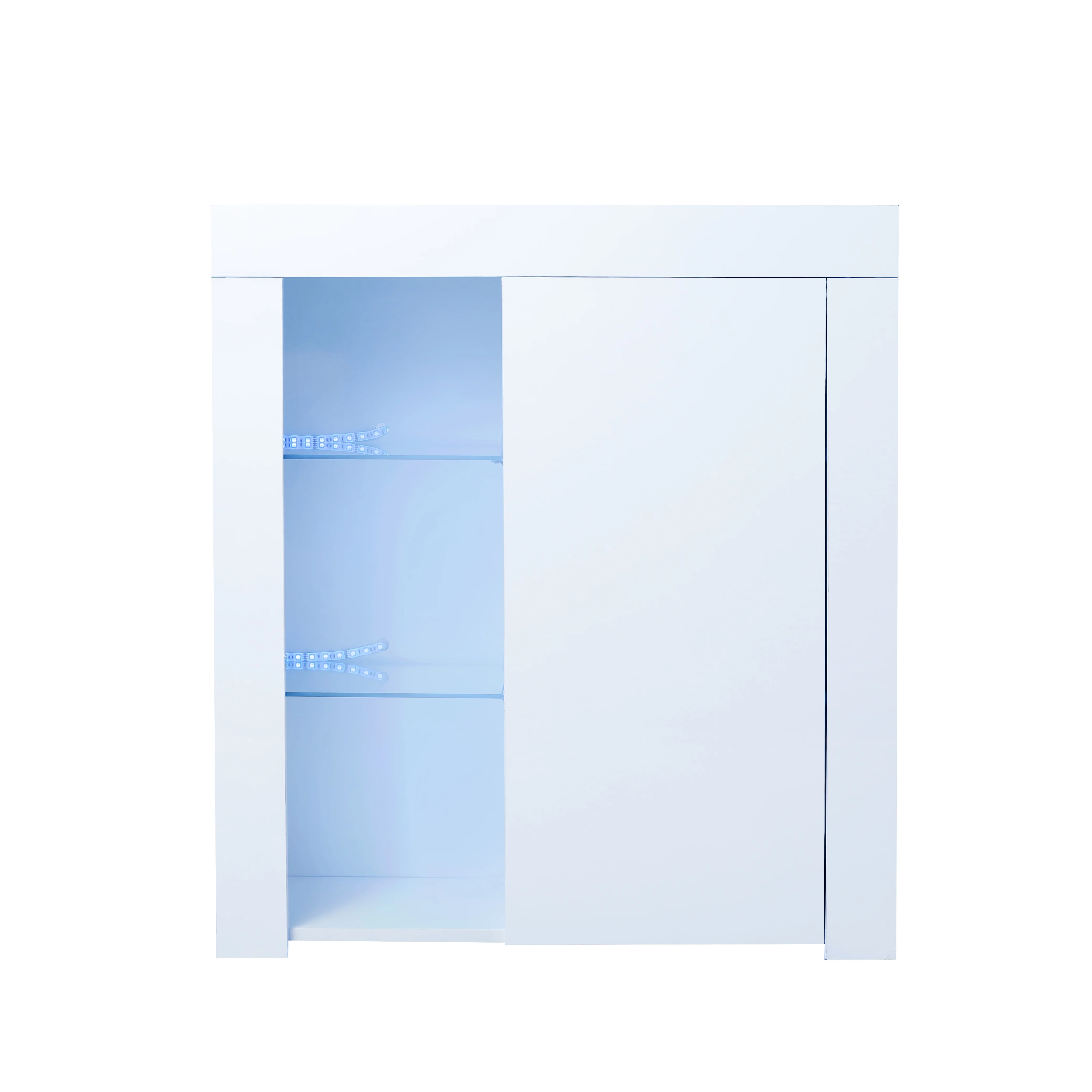 Cheap kitchen storage shelves with doors