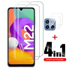 Защитная Гидрогелевая пленка 4 в 1 для переднего экрана камеры Samsung M22 M12 M32, Samsung M 22, 12, 32, 4G5G