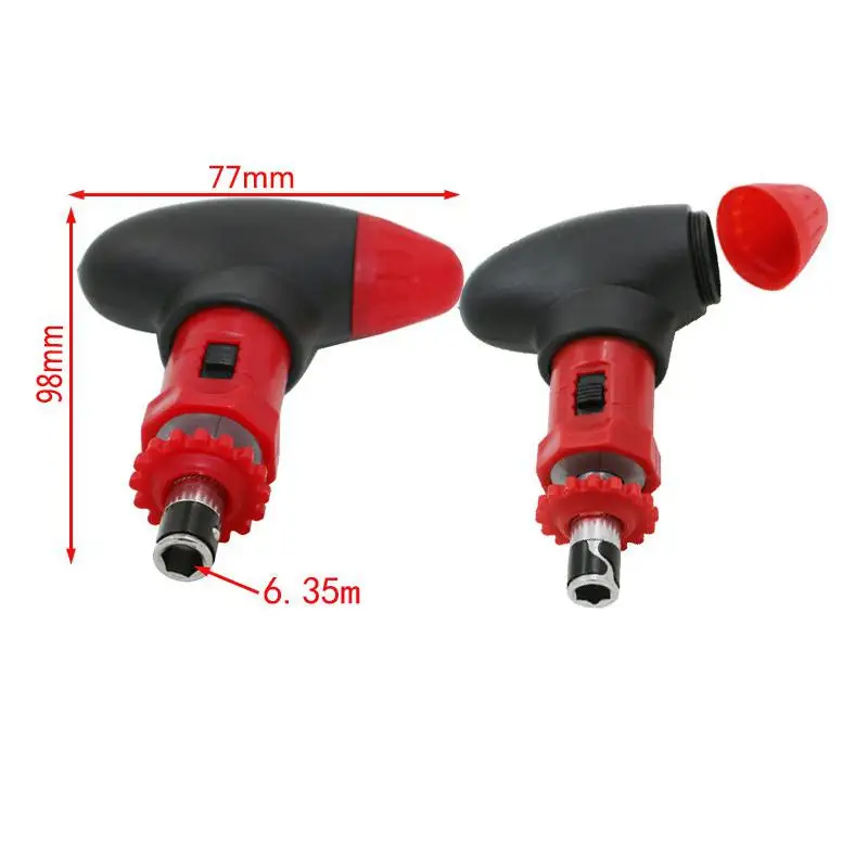Ручная Т-образная отвертка с храповым механизмом Быстрый болт драйверами партия