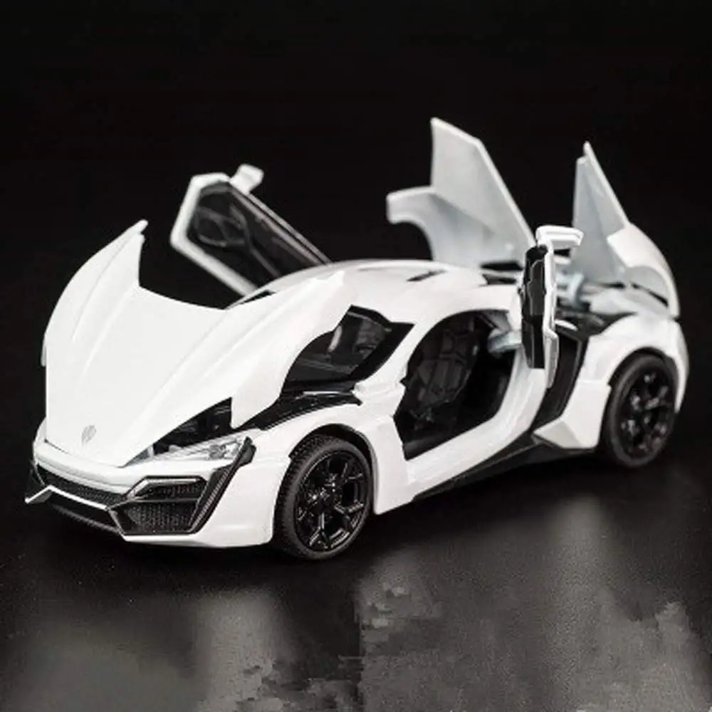 1:32 Lykan Hypersport модель автомобиля из сплава игрушки и транспортные средства быстрый