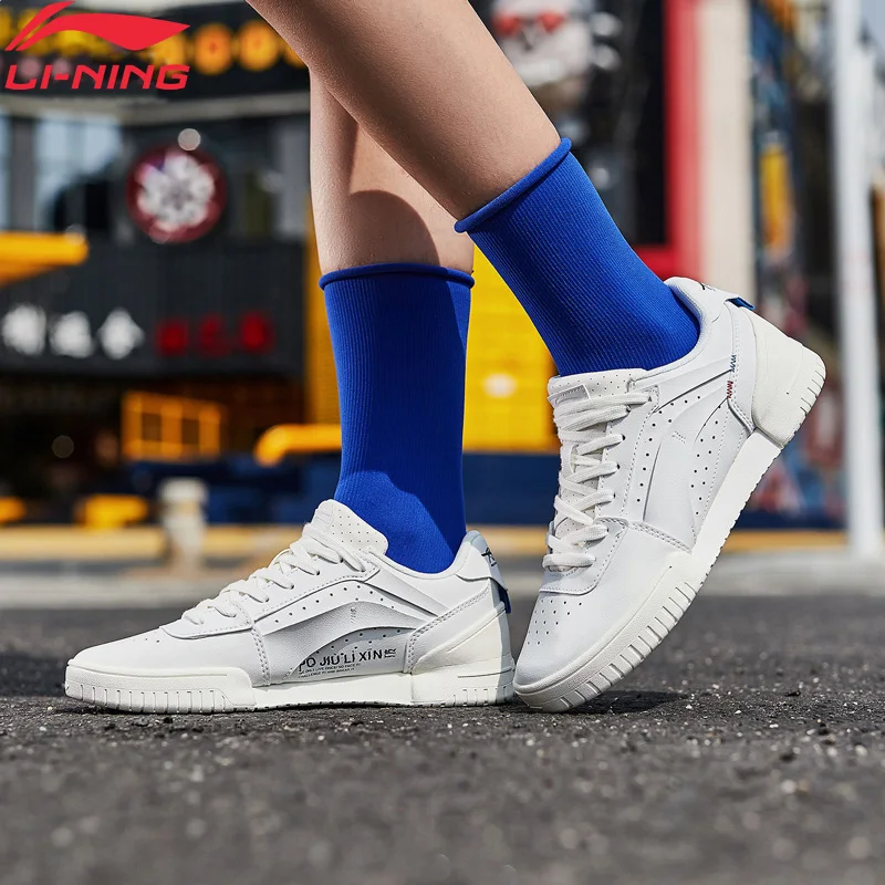 Li-Ning/Женская обувь на тротуарах для баскетбола; кроссовки для отдыха в стиле ретро; перфорированная дышащая Спортивная обувь; AGBP048 YXB319