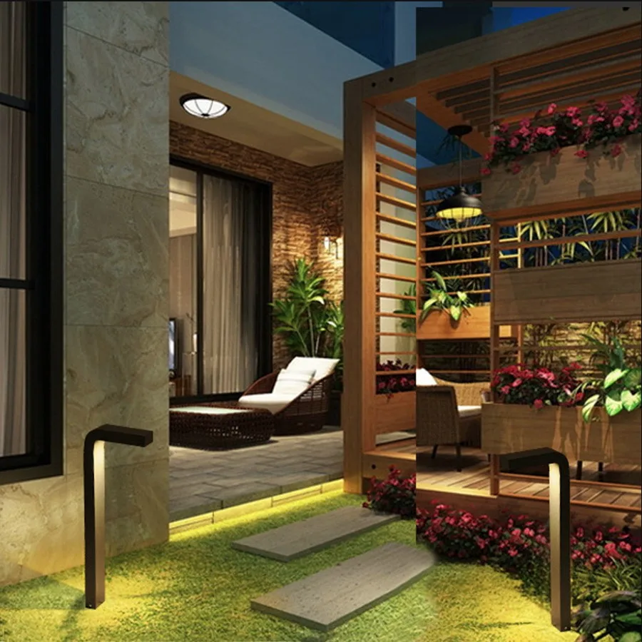 Уличный Водонепроницаемый светодиодный светильник для сада и лужайки