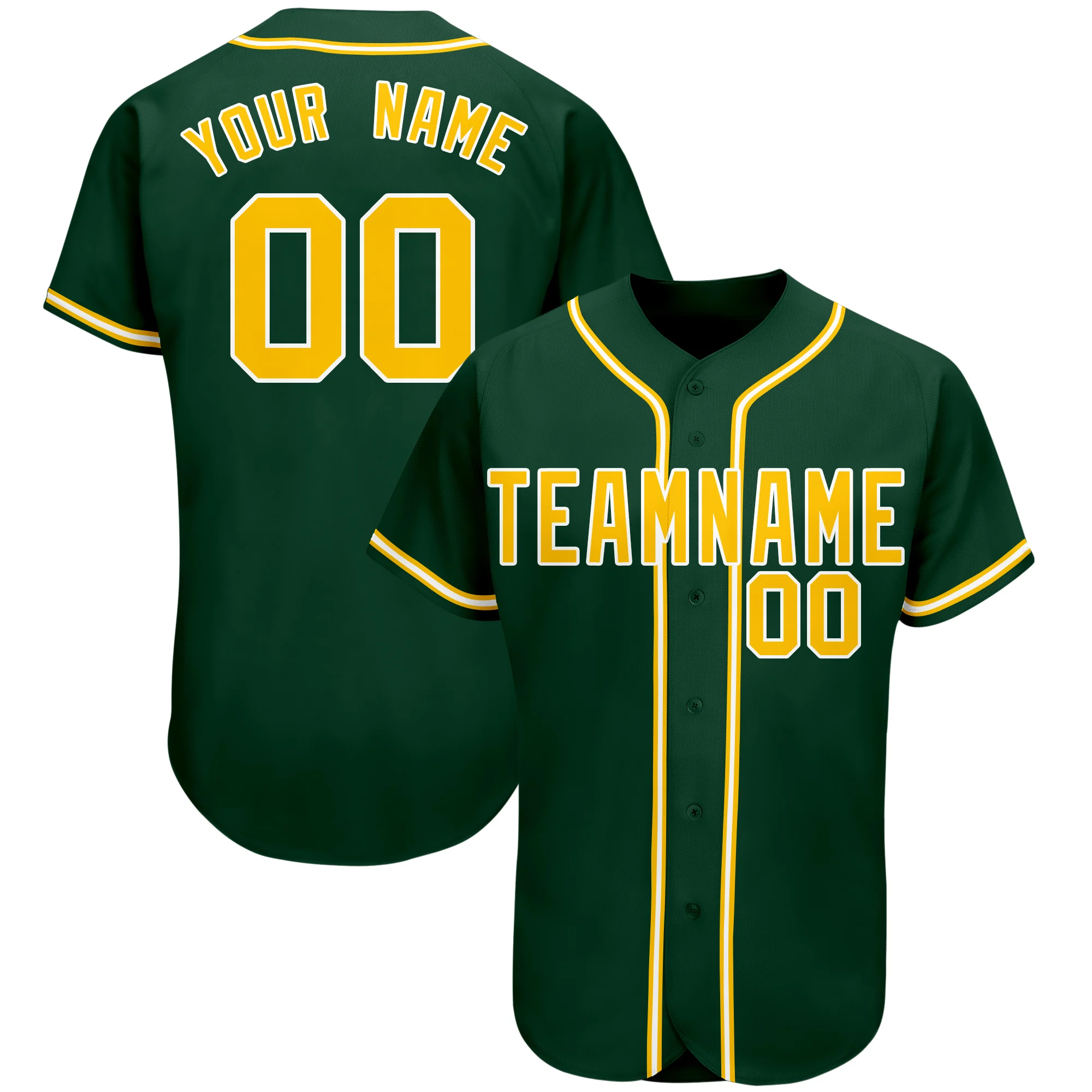 Custom Baseball Team Jersey Mesh Button Down Personalized Softball Shirt Printed Name&Number for Men/Women/Youth