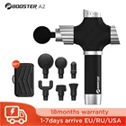 Пистолет для массажа мышц Booster A2, массажер для спортивной терапии, стимулятор, расслабление тела, снятие боли, формирование похудения, массажер