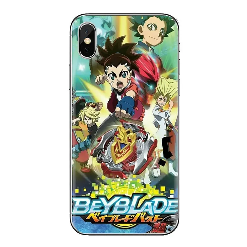 For LG Spirit Motorola Moto X4 E4 E5 G5 G5S G6 Z Z2 Z3 G2 G3 C Play Plus Mini Transparent TPU Cover Bag Beyblade Burst Chouzetsu |