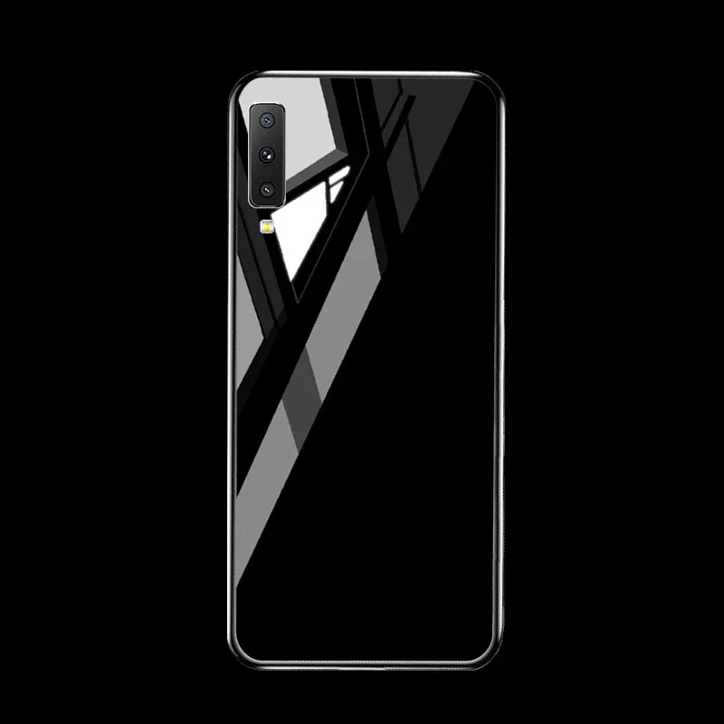 M055 Закаленное Стекло чехол для samsung A70 A40 A50 A50s A90 5G чехол s Fundas samsung Galaxy A7 A6 A8 плюс M30s M20 M30 M10 чехлы - Цвет: M055
