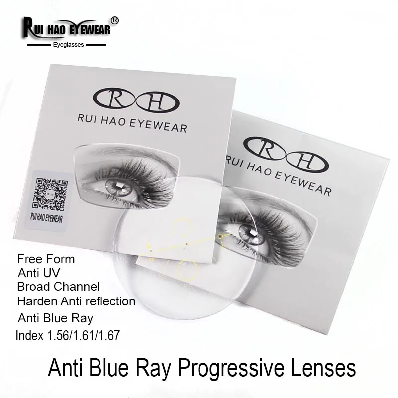 Прогрессивные линзы с защитой от синего света Линзы для очков компьютера