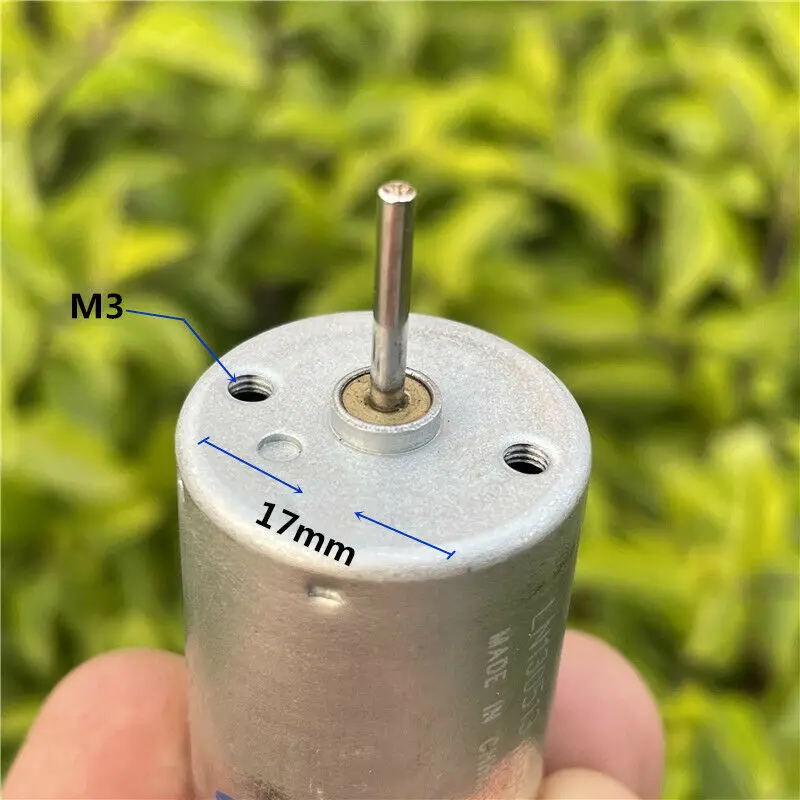 1PC RF-370CB-11670 Precious Metal Brush Motor DC 12V-24V 5000RPM Low Noise Power Consumption for Air Conditioning Deflector |