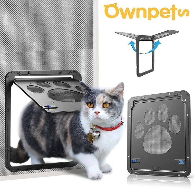 

Plastic Door Mount for Cat and Dog Pet Door