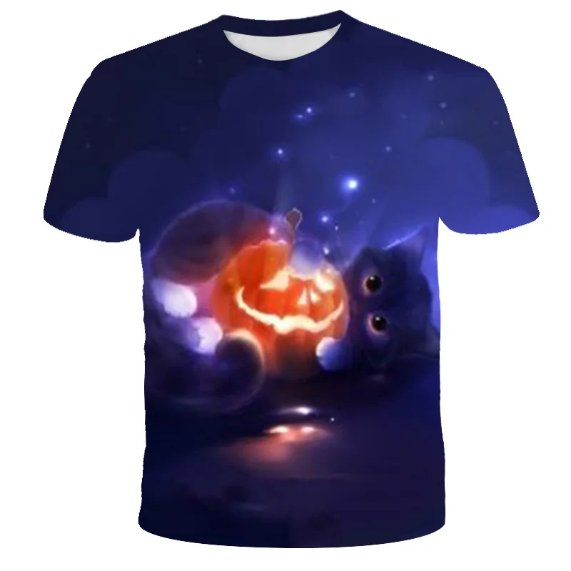 

New 3D Print Children T-shirt Fashion Summer Short Sleeve T shirt 2020 Hot Sale Hip Hop Casual Streetwear Kids Halloween T shirt
