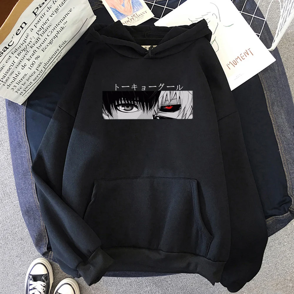 Одежда с надписью Tokyo Ghoul для косплея канеки кэна худи глазами из японского аниме