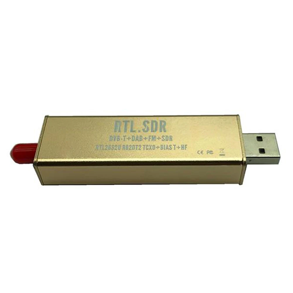 SDR приемник с чипом PPM TCXO RTL2832U 0 1 МГц-1 7 ГГц ТВ-тюнер AM FM NFM WFM CW DSB LSB USB радиоприемник |