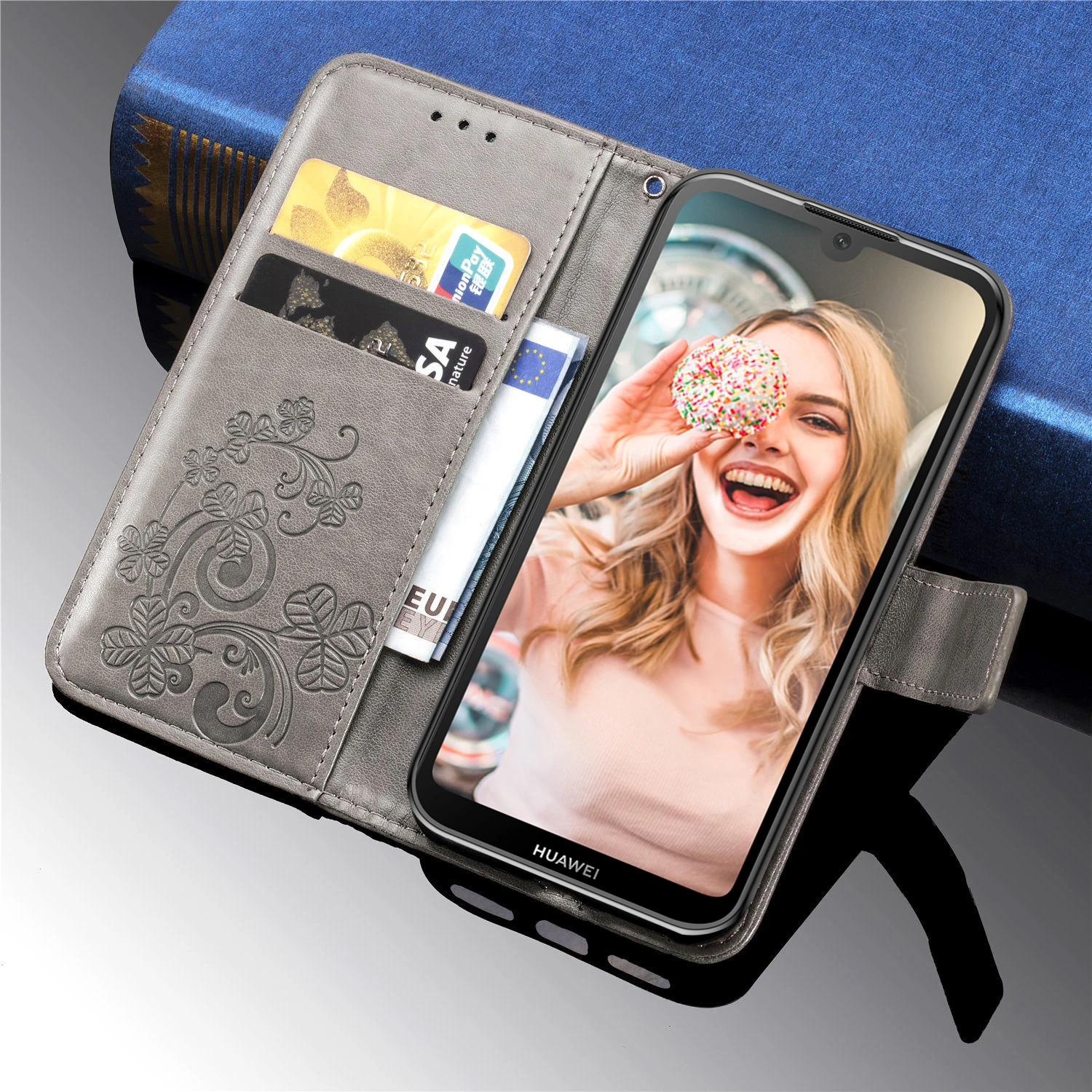 Для Huawei Honor 8 S Y5 кожаный чехол для Huawei Honor 8 S Honor8S Honor 8 S KSE-LX9 Y5 Y52019 чехол-портмоне с откидной крышкой чехол Capa