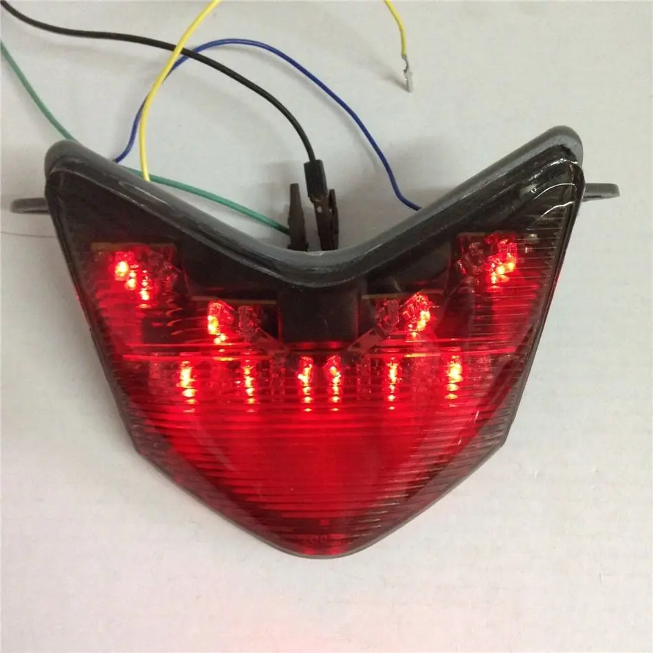 Прозрачный светодиодный задний фонарь светильник поворотники стоп-сигнал для