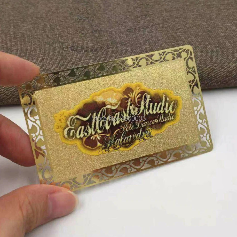 Металлическая визитная карточка из нержавеющей стали с чипом|Визитки| |