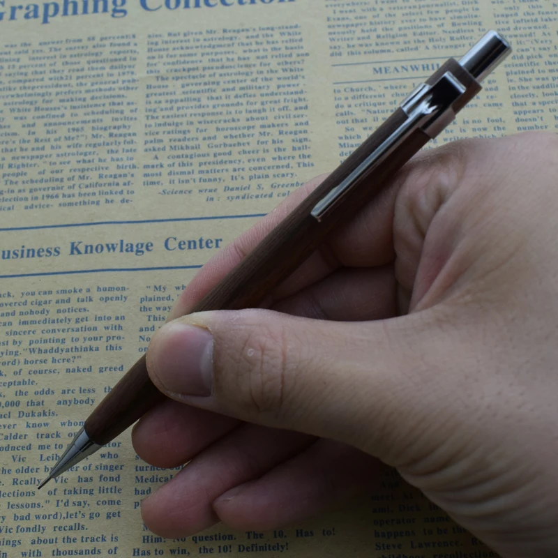 Деревянный механический карандаш 0 5 мм автоматическая ручка для школы и офиса