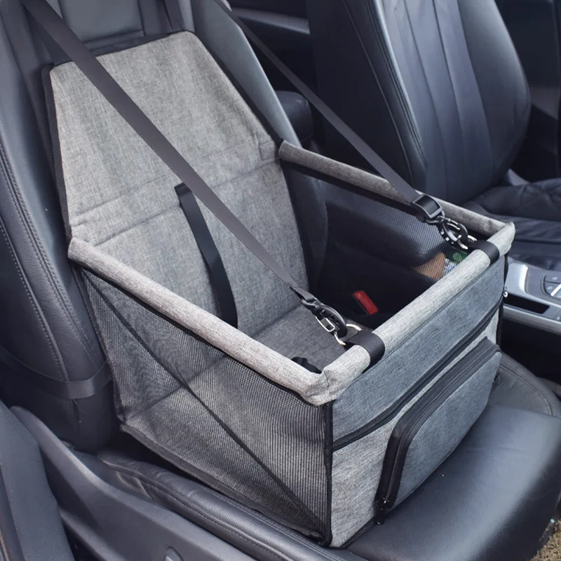 ?? ペット用防水メッシュ安全マット,グレー,サイズ40x30x25cm,通気性のあるトラベルマット,犬の安全メッシュ