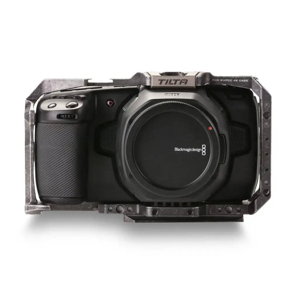 TILTA BMPCC 4K 6K клетка установка тактическая готовая или серая Полная Клетка TILTAING для BMD BlackMagic BMPCC4K 6K полная камера клетка